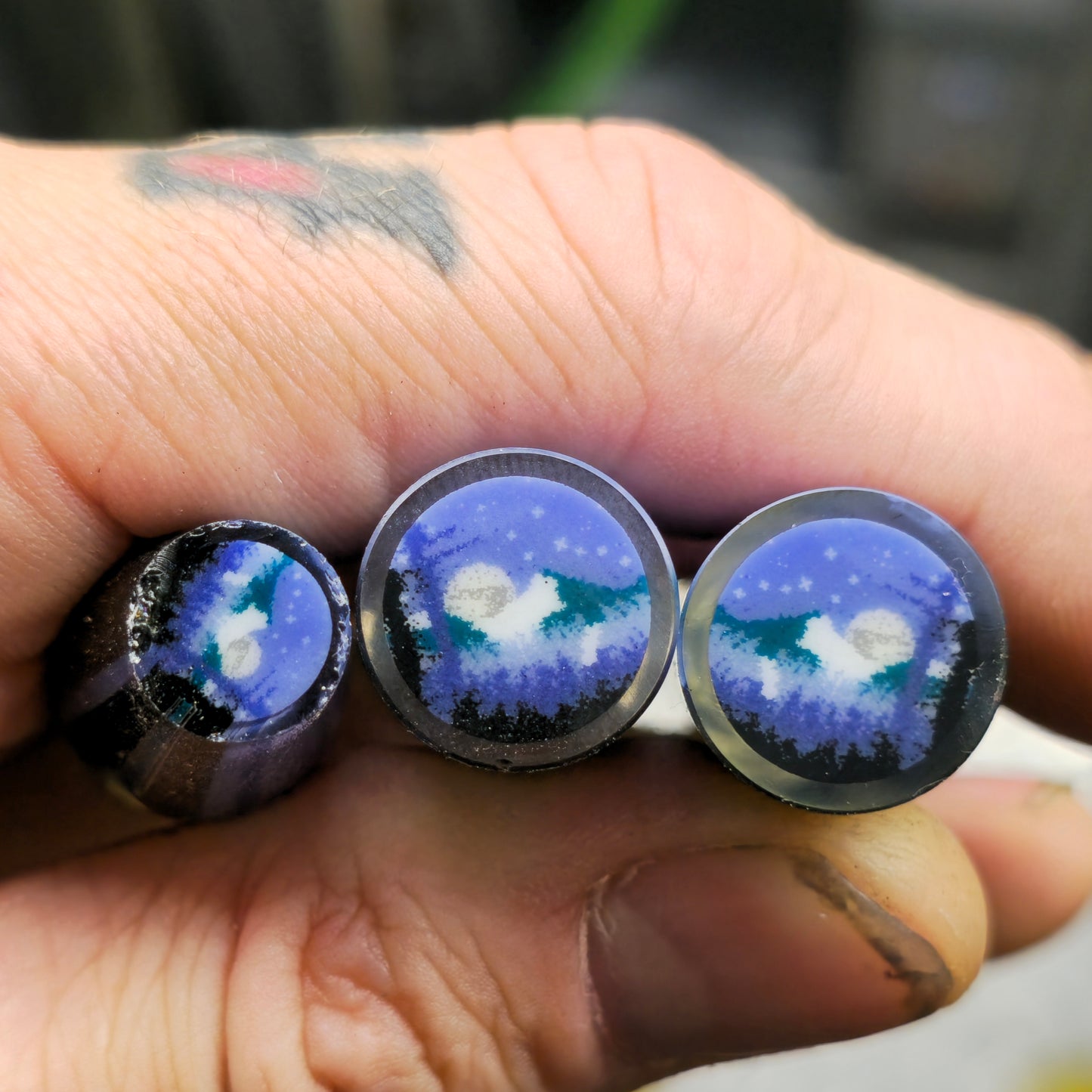 Night sky scene Mille