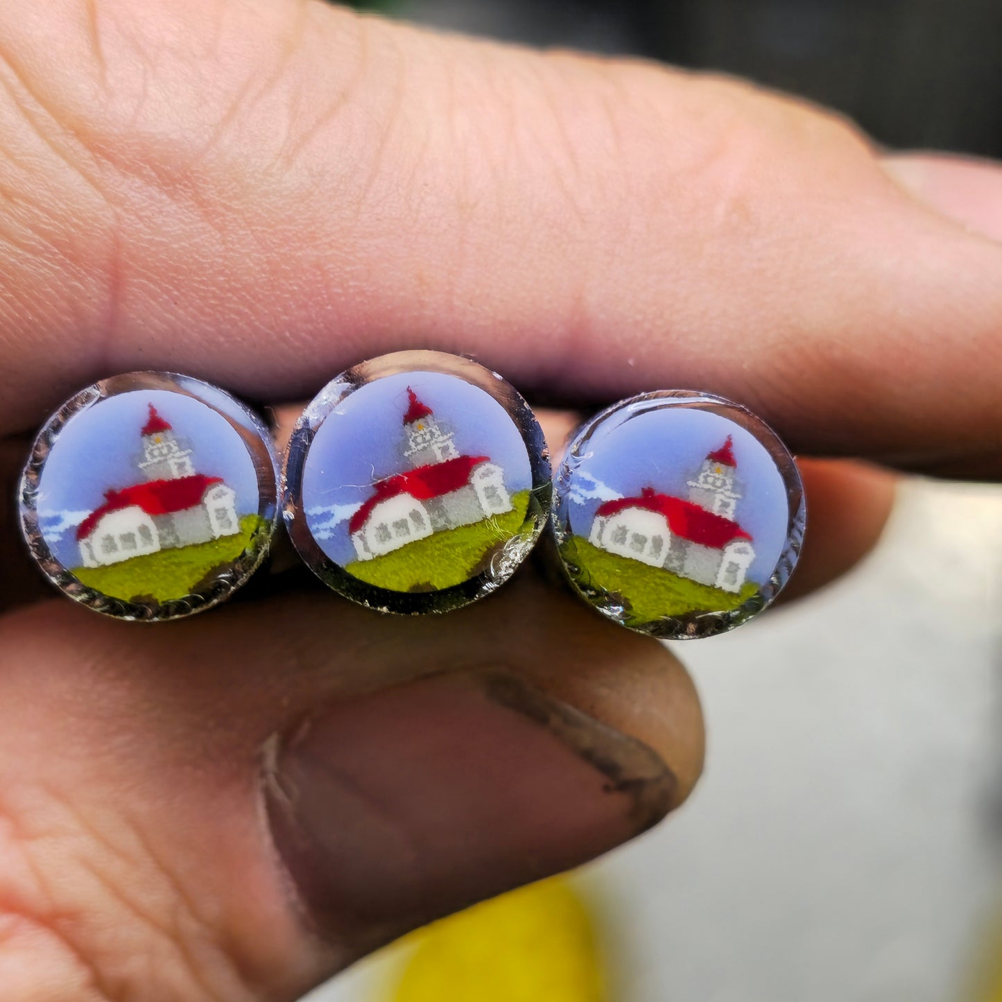 Patos island lighthouse Mille