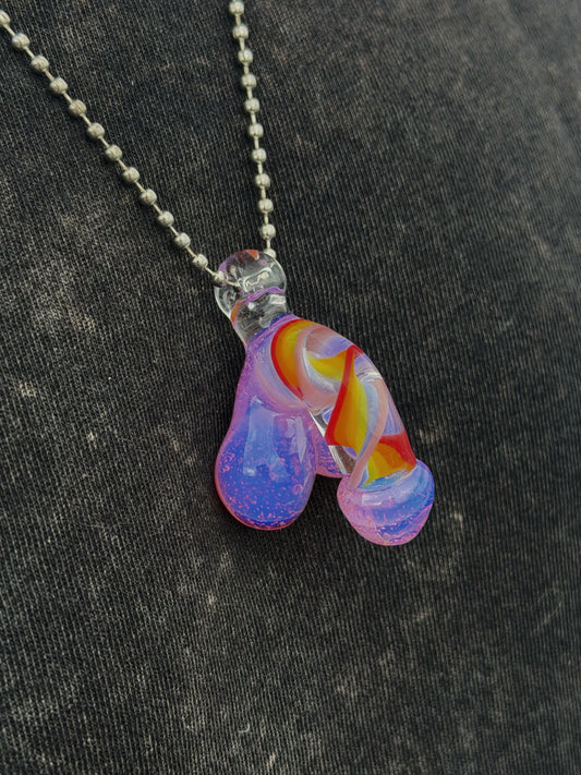 Mystery rainbow d*ck pendant